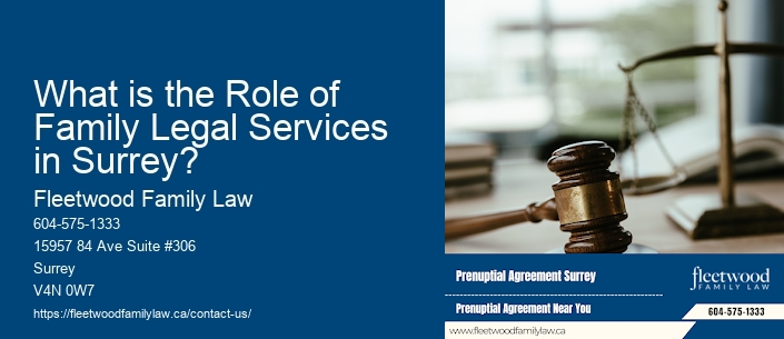 What is the Role of Family Legal Services in Surrey?