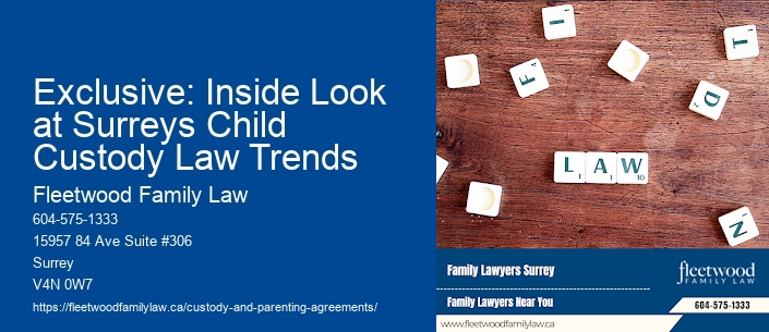Exclusive: Inside Look at Surreys Child Custody Law Trends