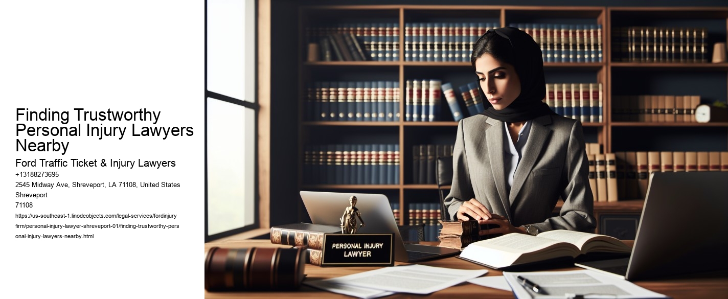 Finding Trustworthy Personal Injury Lawyers Nearby