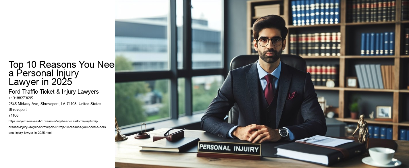 Top 10 Reasons You Need a Personal Injury Lawyer in 2025