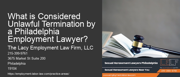 What is Considered Unlawful Termination by a Philadelphia Employment Lawyer?
