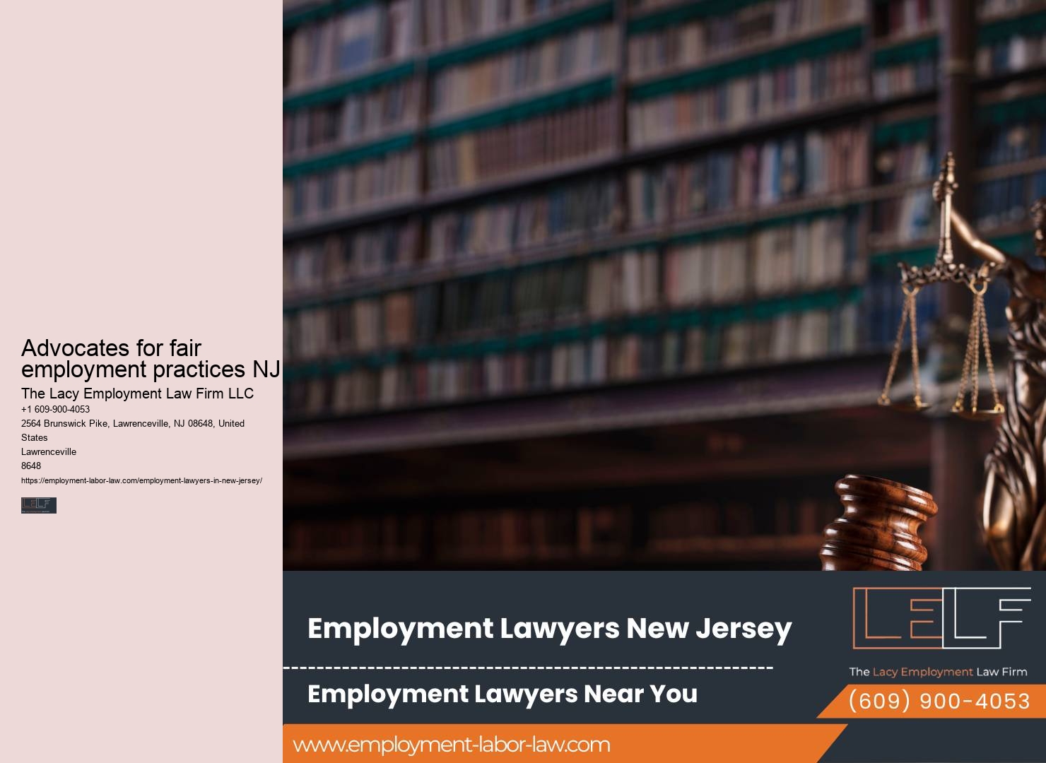 NJ Employment Lawyers for Wage Disputes