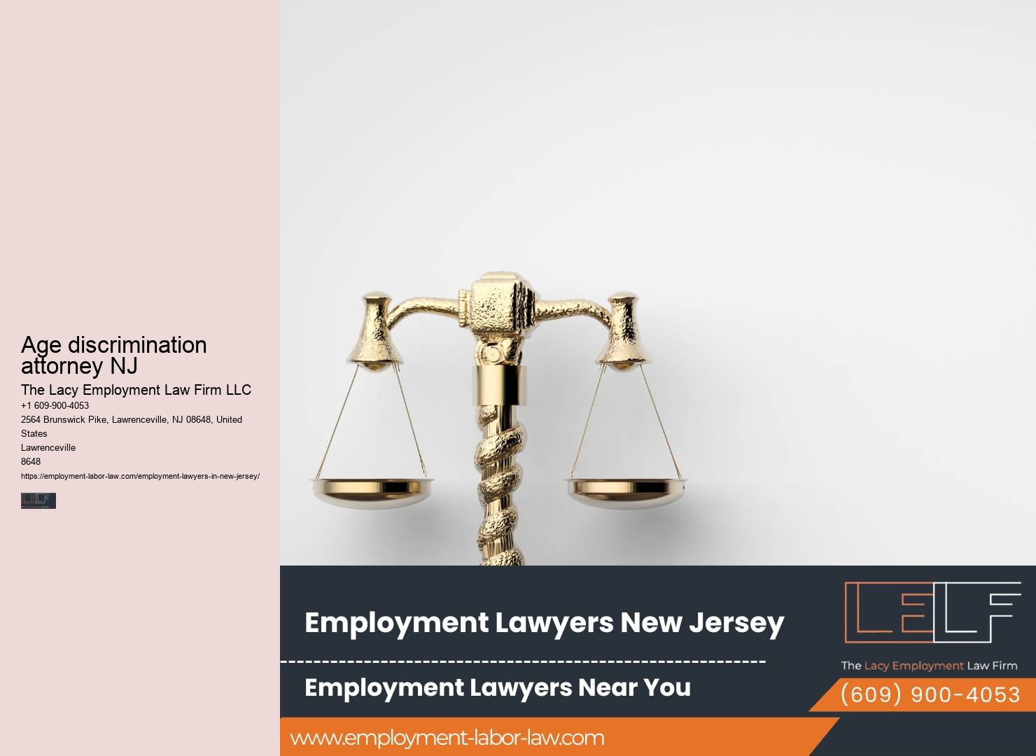 Age discrimination attorney NJ