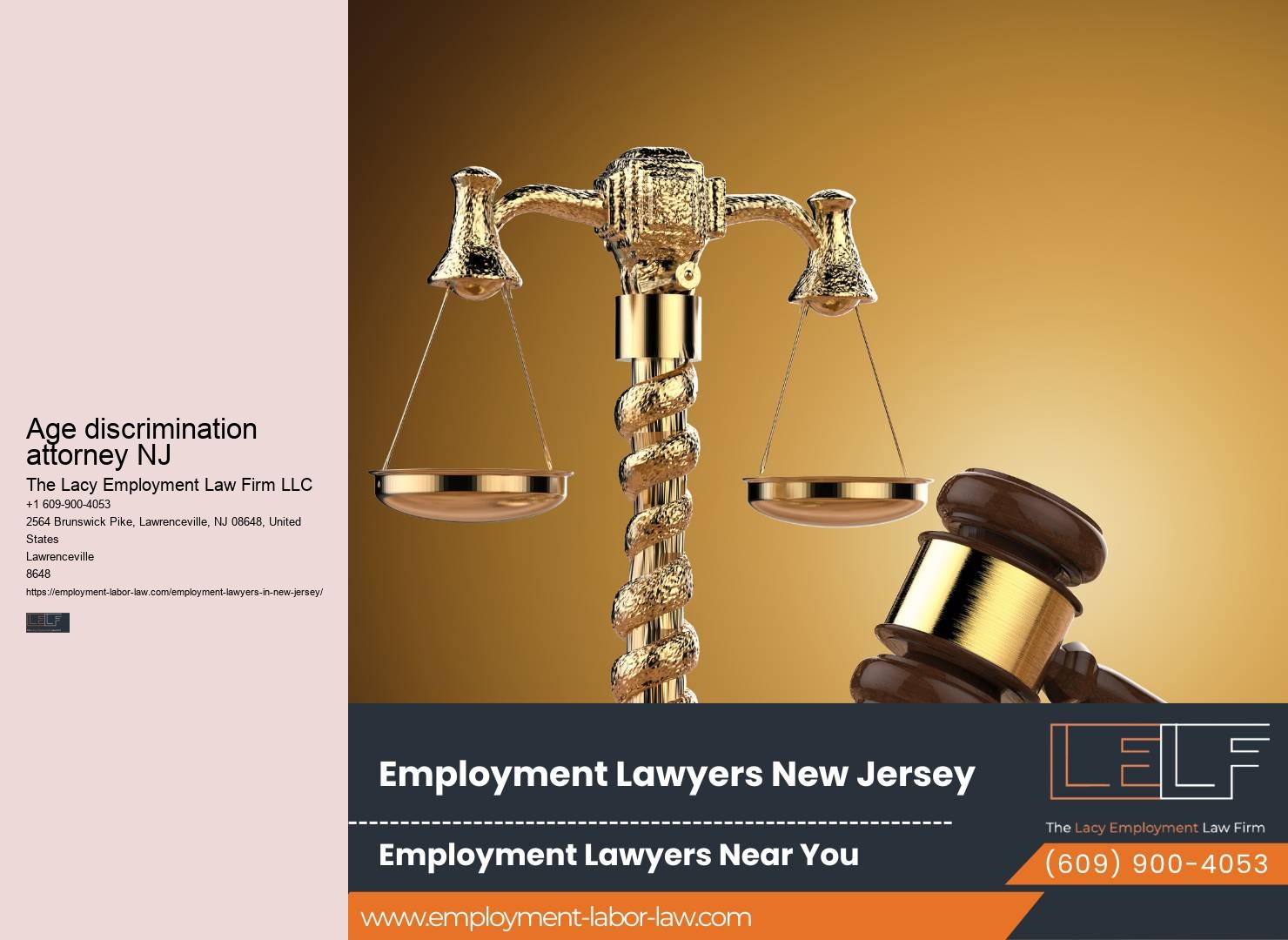 NJ Employment Lawyers for Workplace Disputes