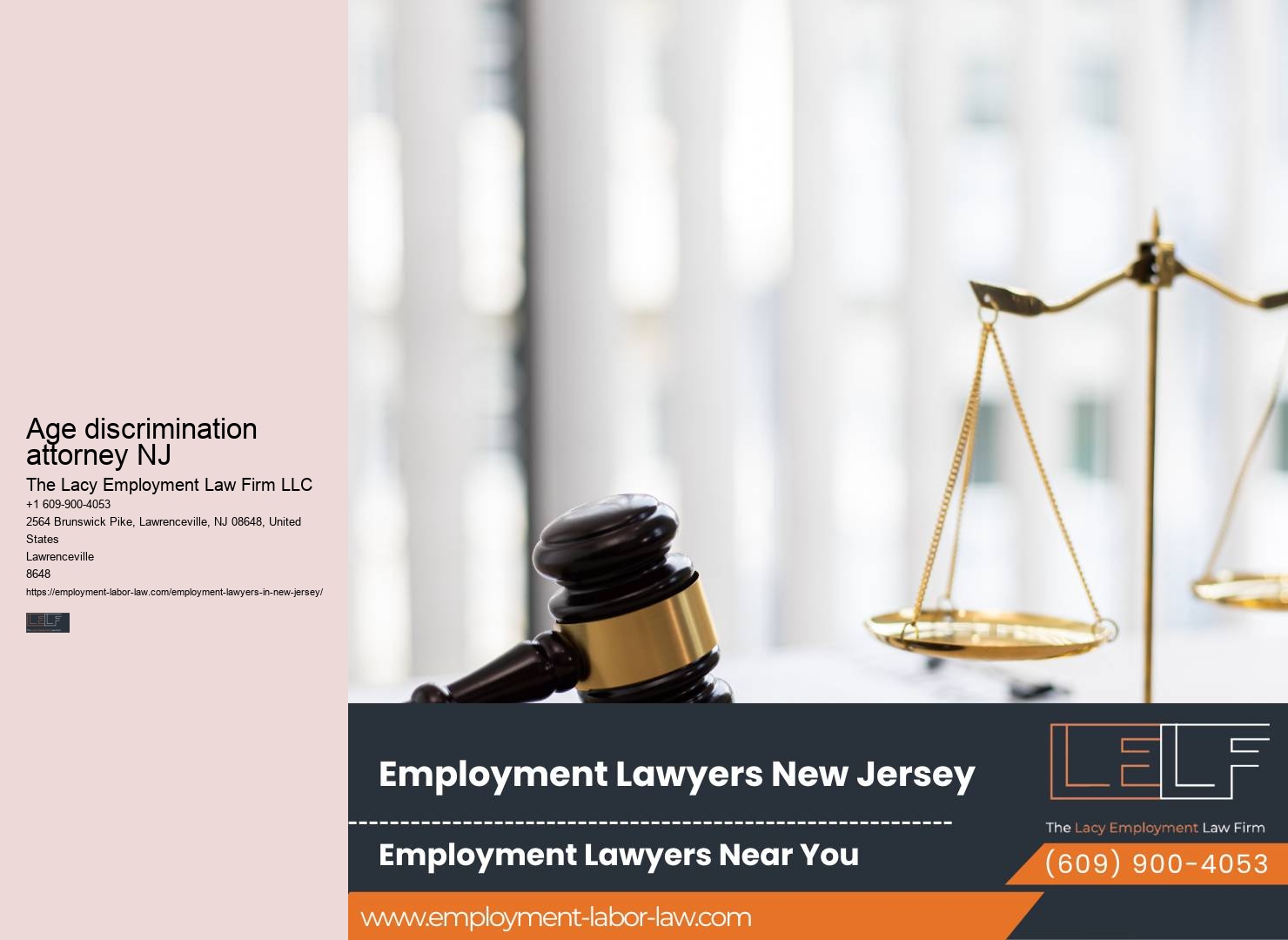 Dedicated NJ Employment Attorneys