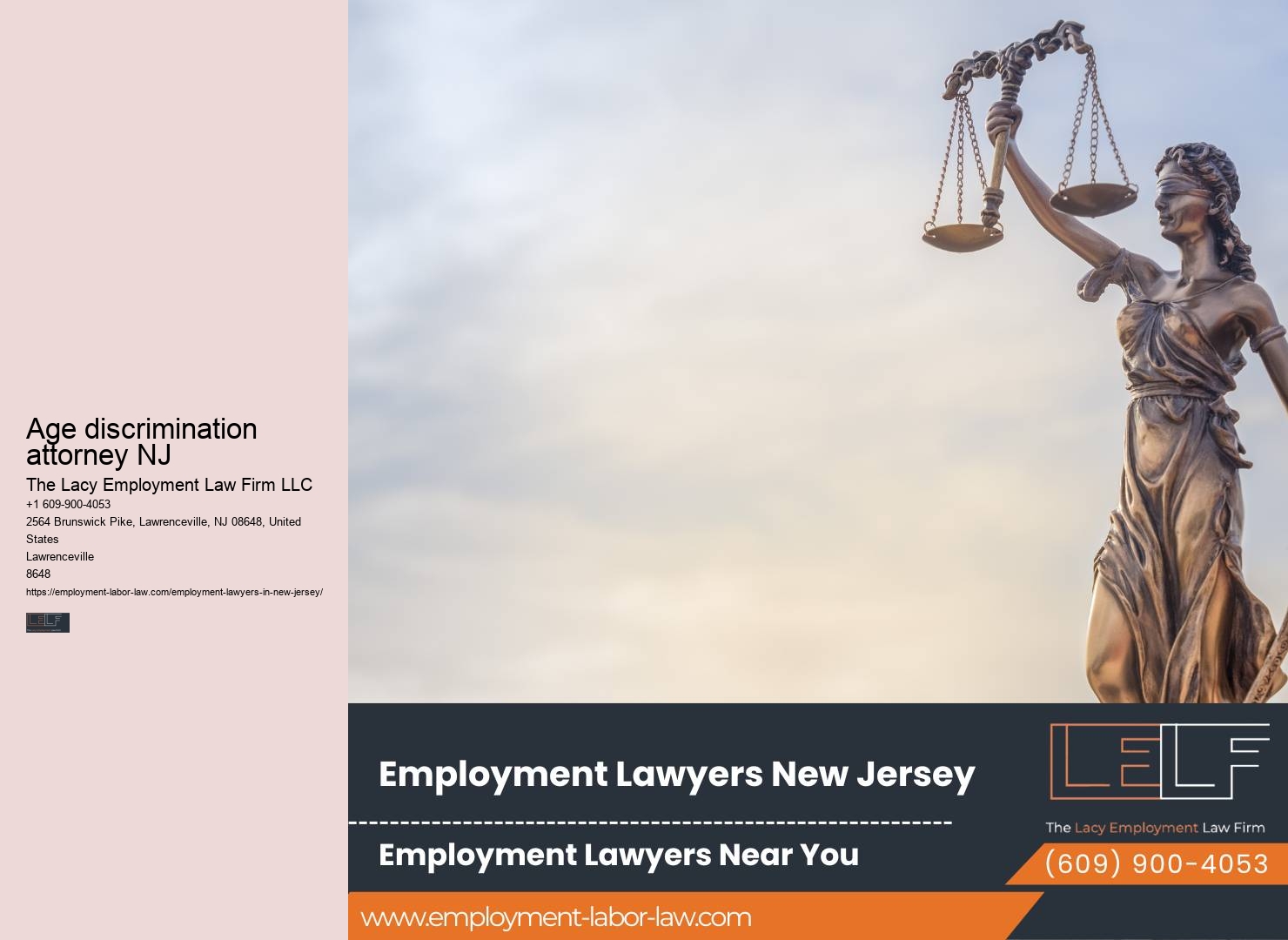 Representation for NJ FMLA claims