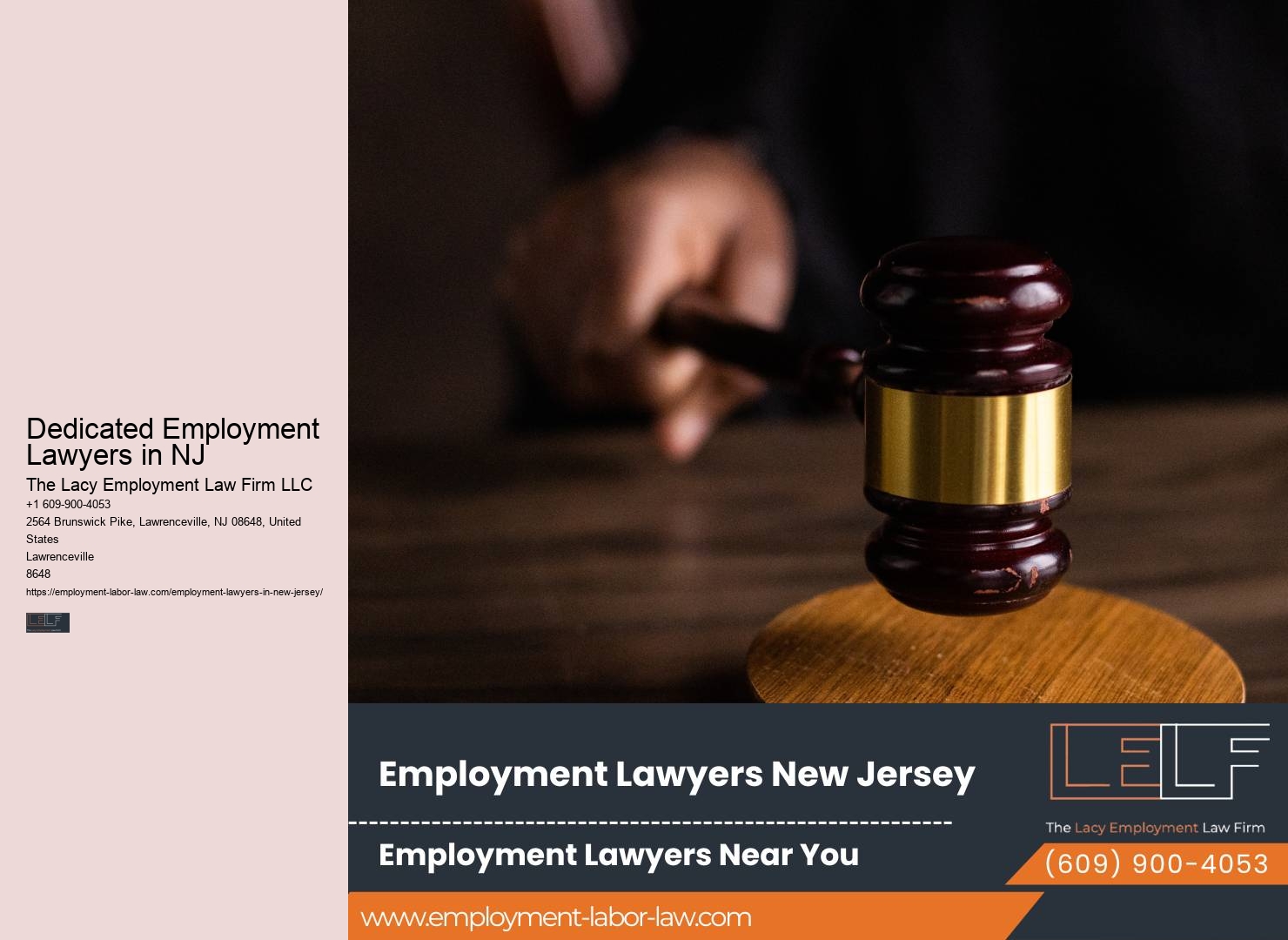 Leading Employment Law Firm in New Jersey