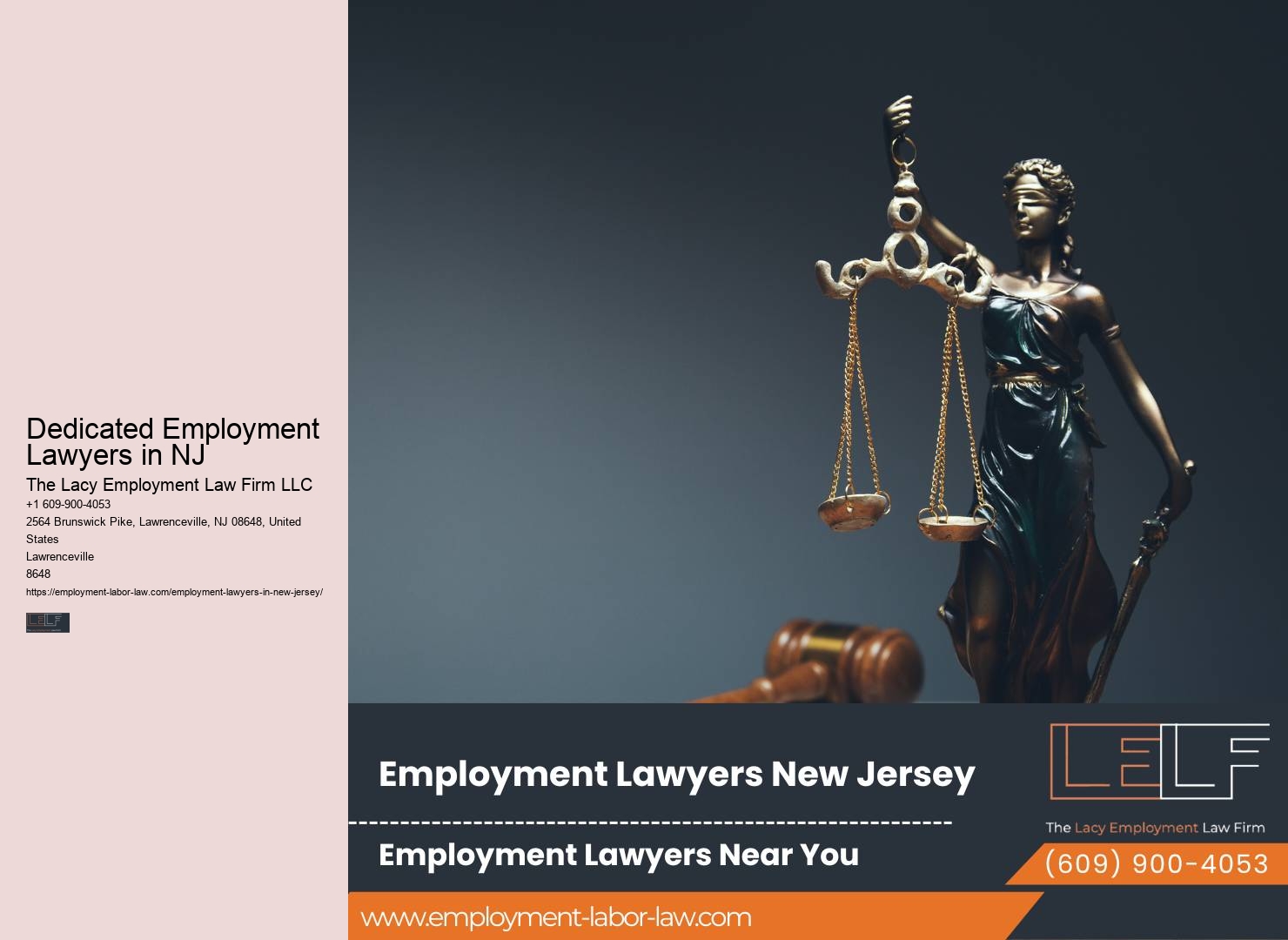 NJ Employment Lawyers for Employment Litigation