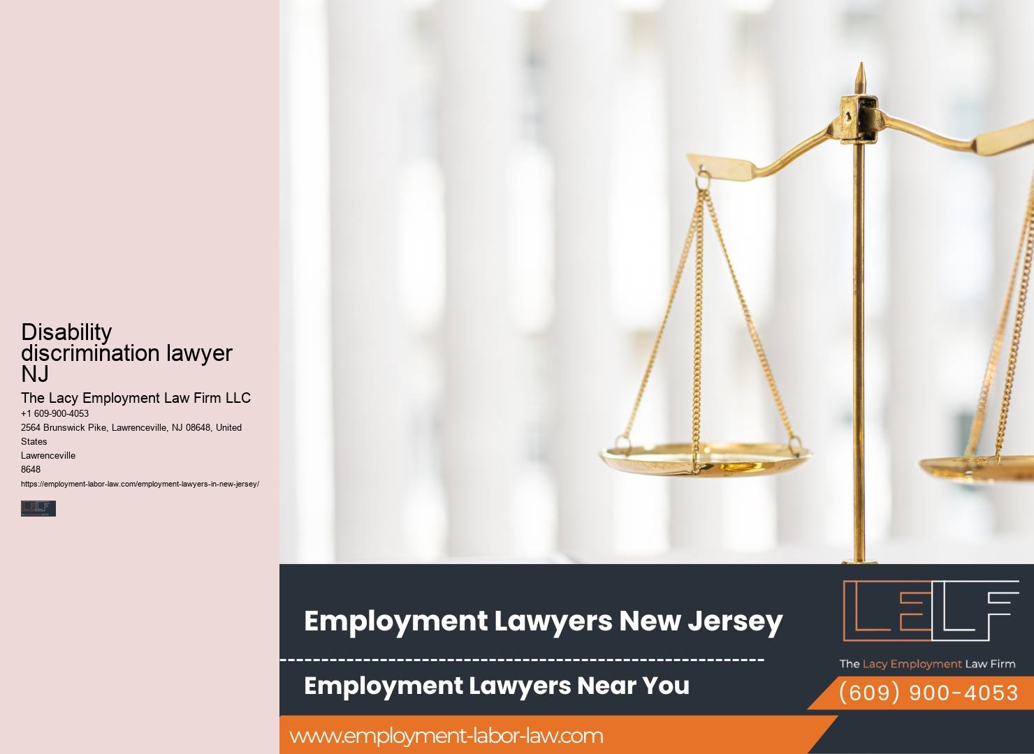 Reliable Employment Law Guidance in New Jersey