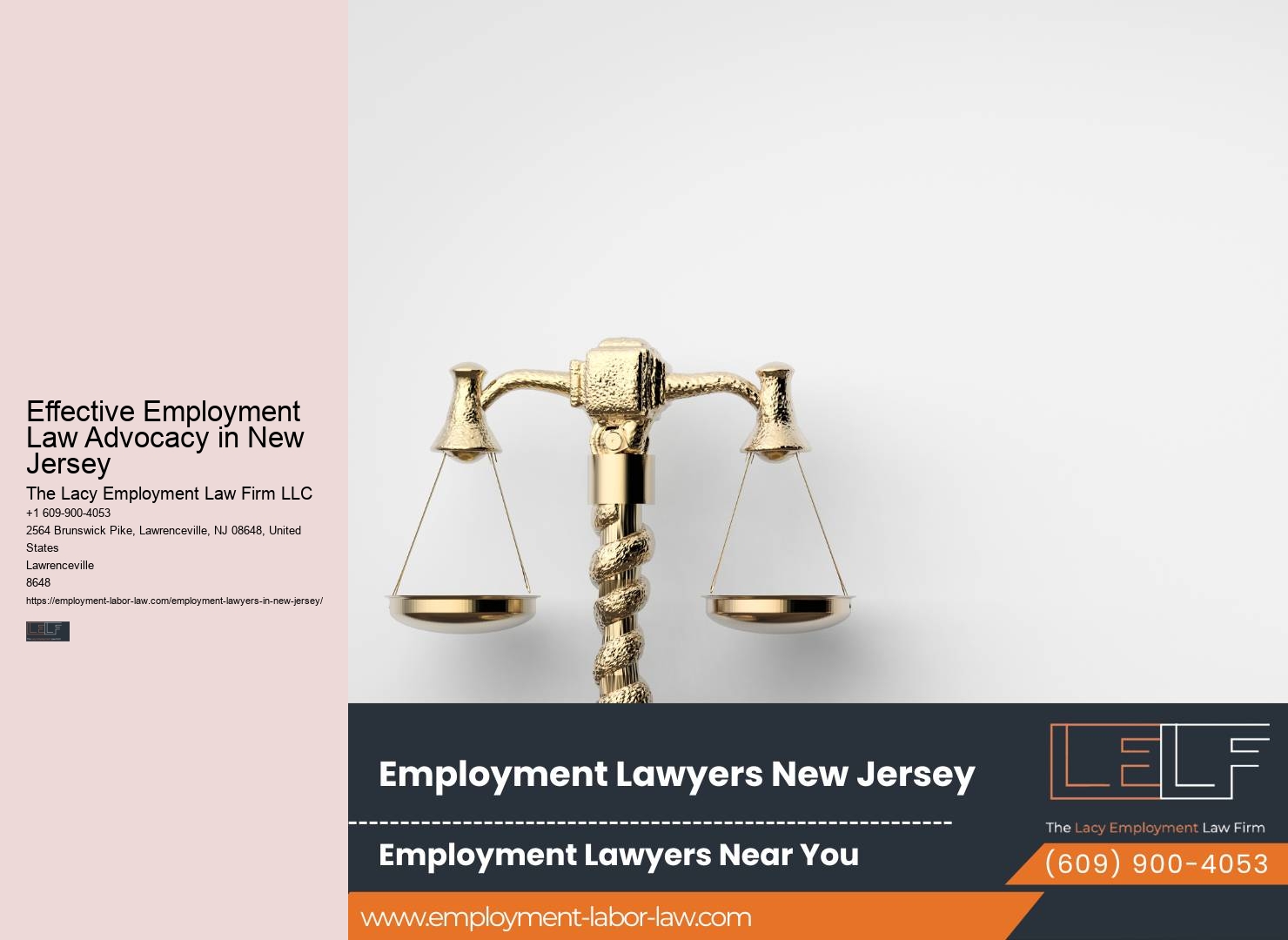 Professional NJ Employment Attorneys