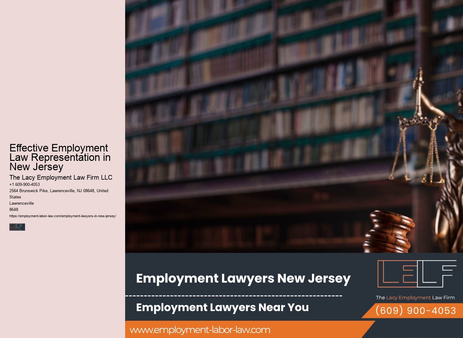 Proven Results with NJ Employment Cases