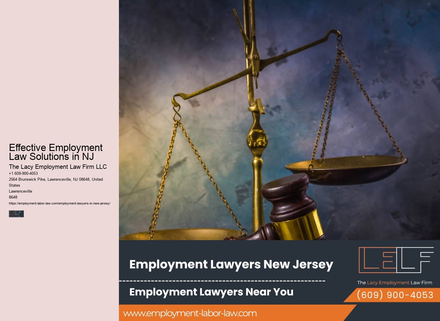 NJ attorneys for workplace accommodations