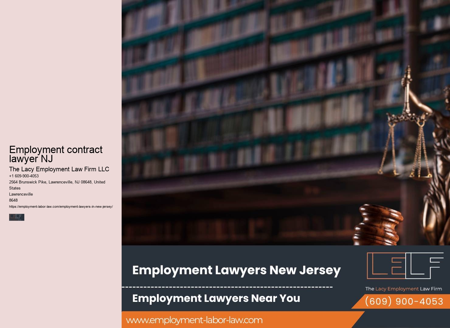 NJ Employment Lawyers for FMLA Violations