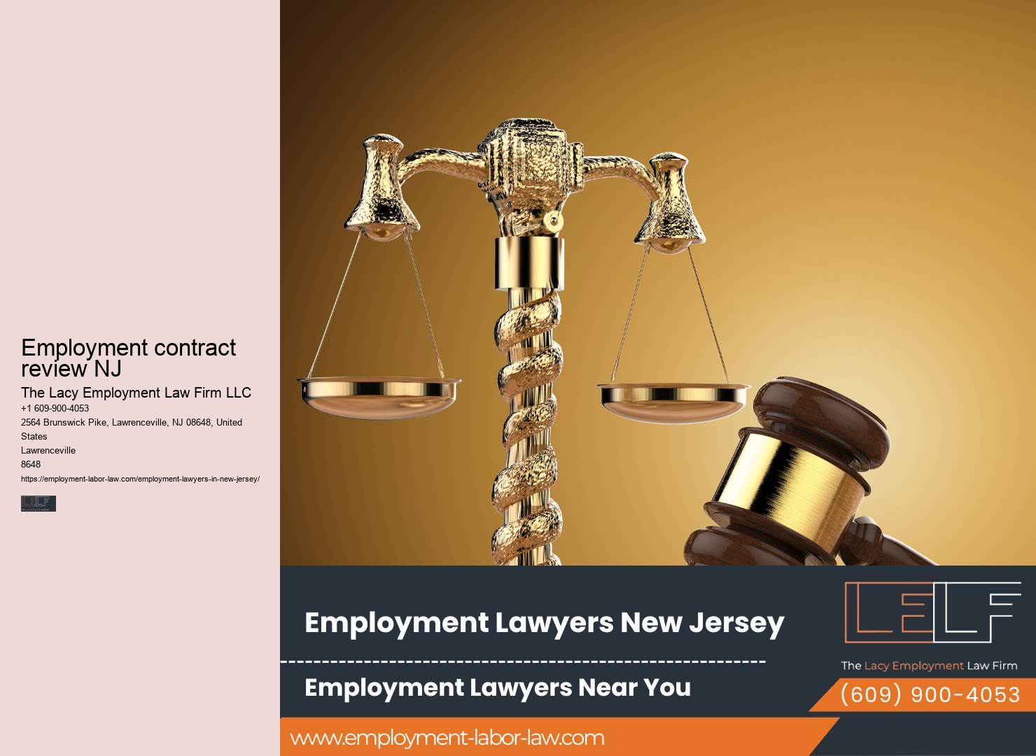 Reliable Employment Law Advice in NJ