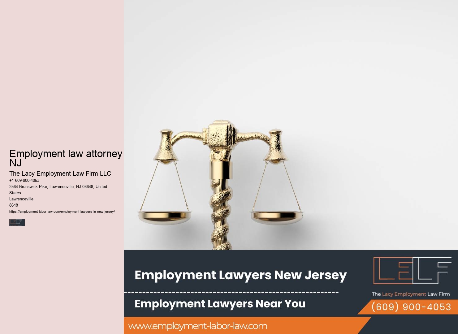 Employment law attorney NJ