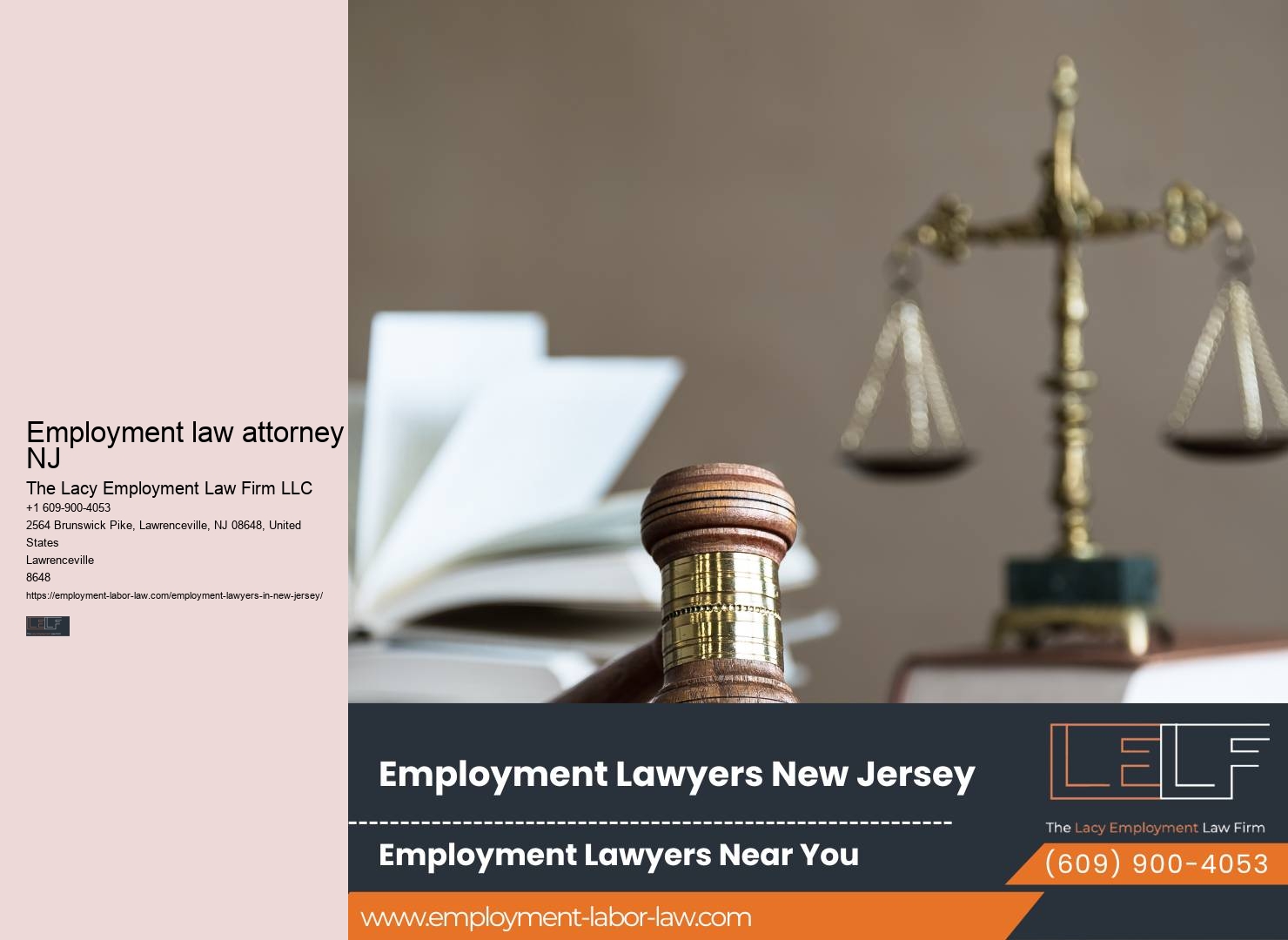 Employment Law Consultation NJ