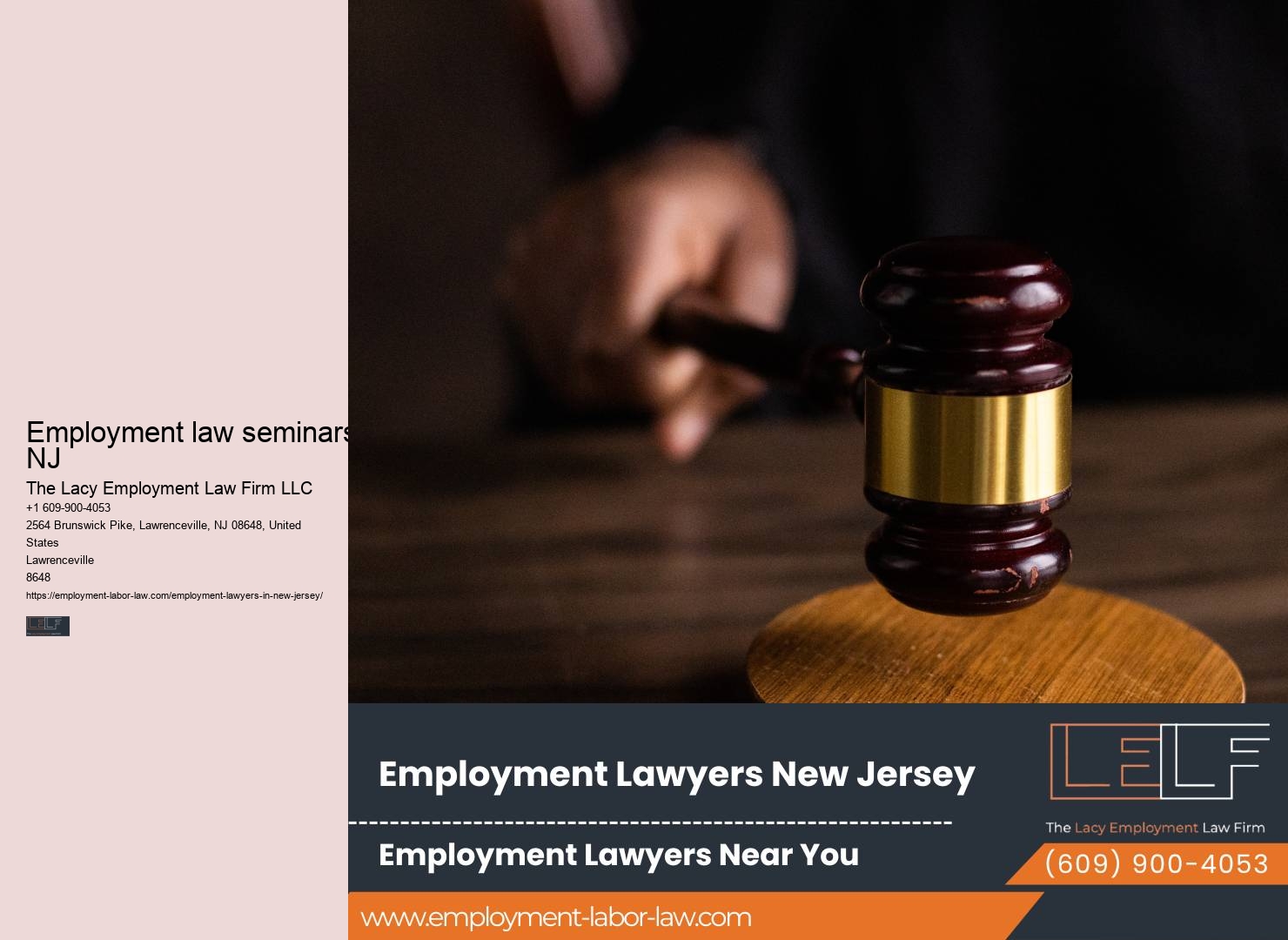 NJ workplace harassment attorneys