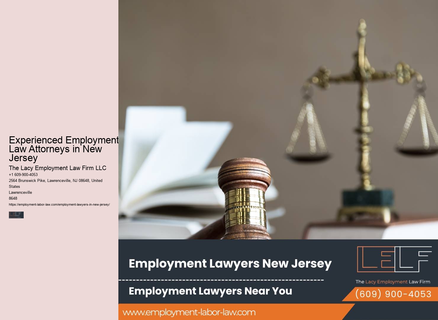 NJ employment law consultation