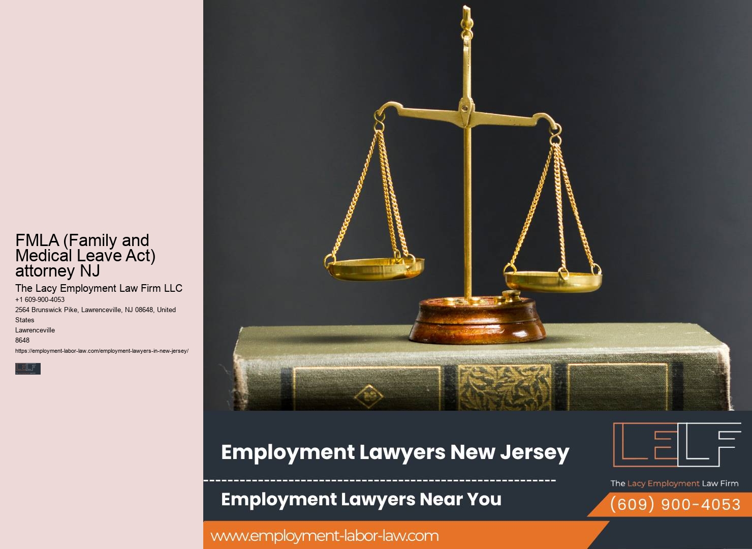 NJ lawyers for FMLA compliance