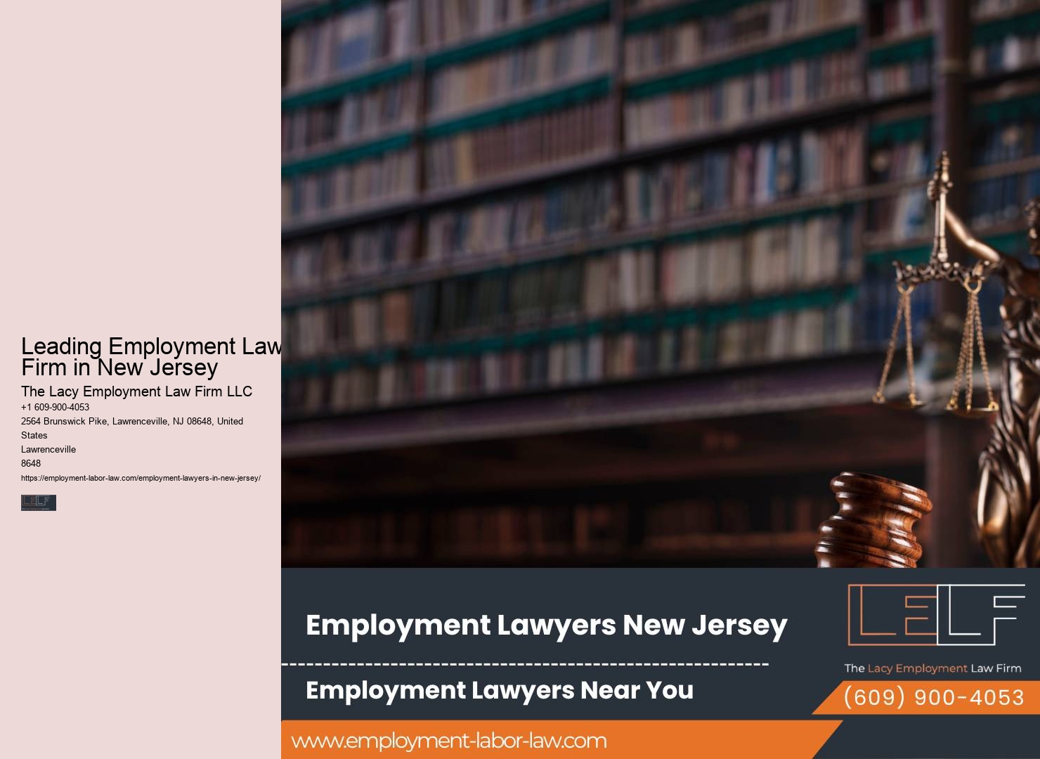 NJ Employment Lawyers for FMLA Matters