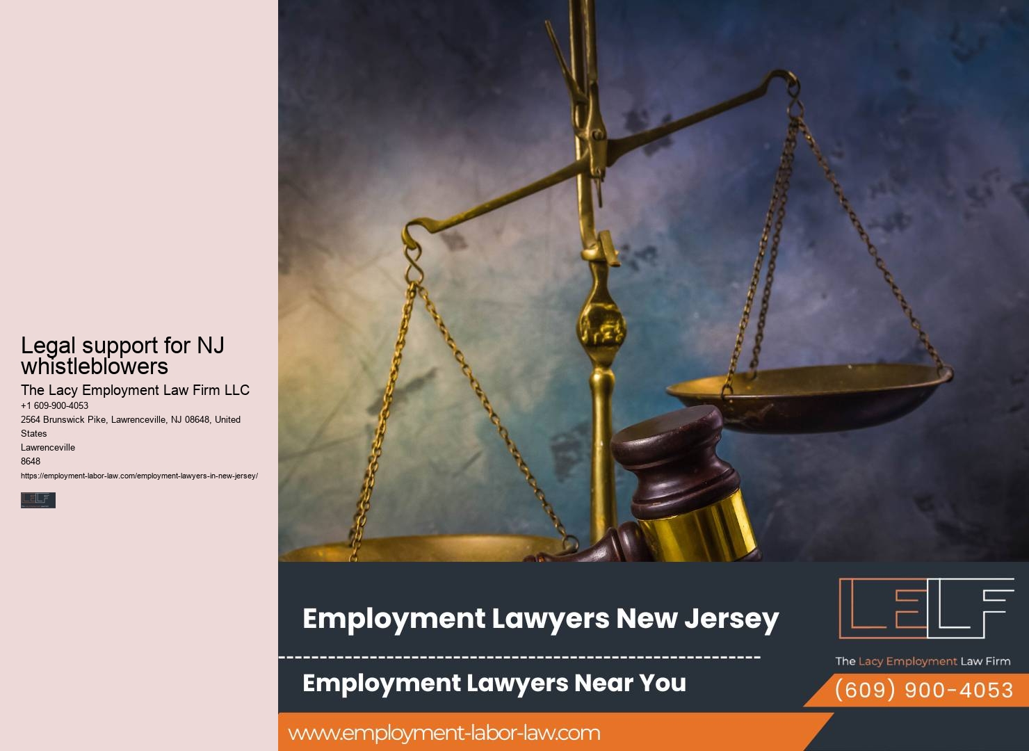 Employment Laws in NJ