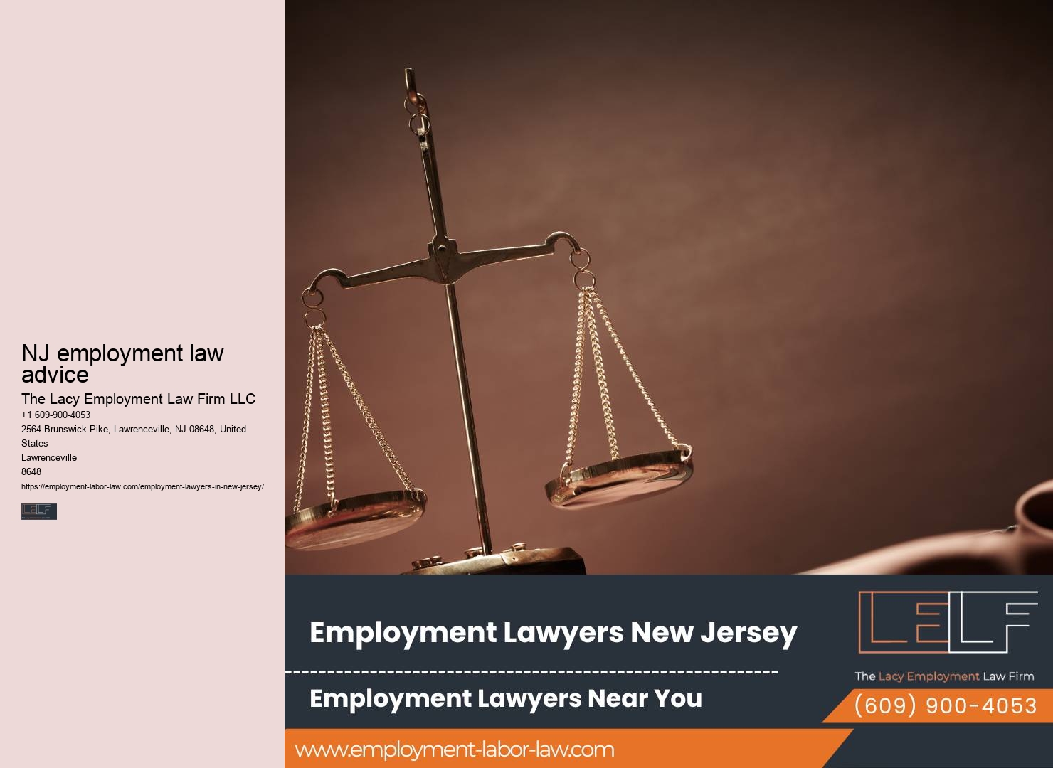 NJ Employment Lawyers for Workplace Safety