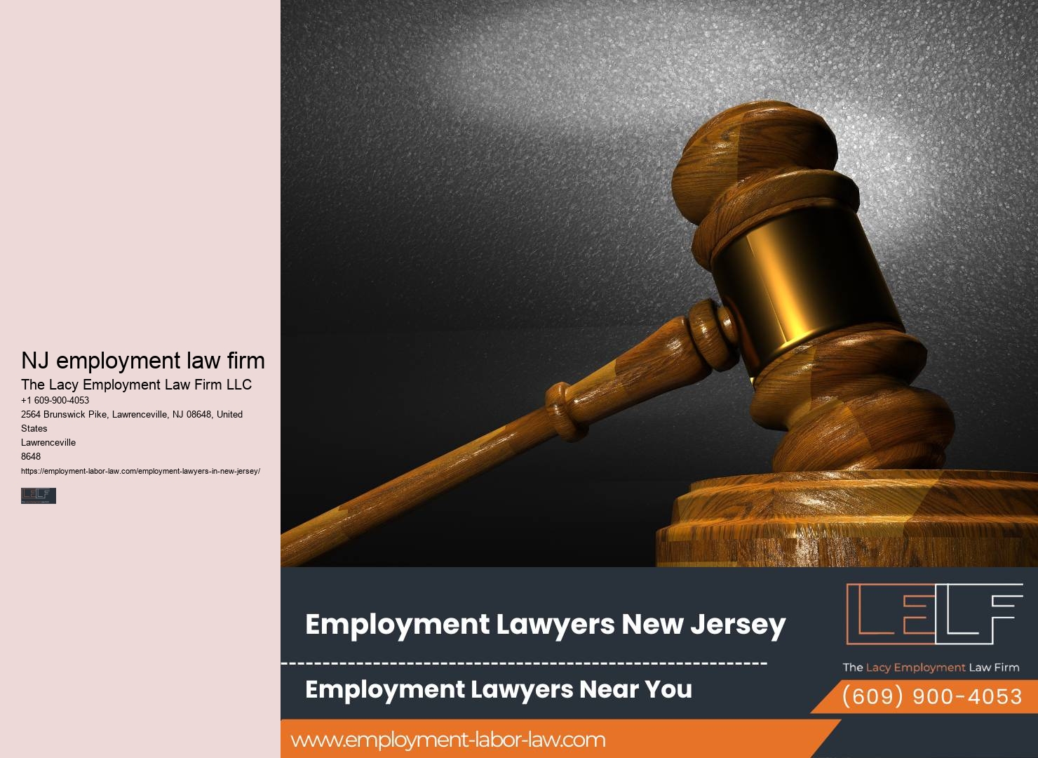 NJ attorneys for severance package negotiations