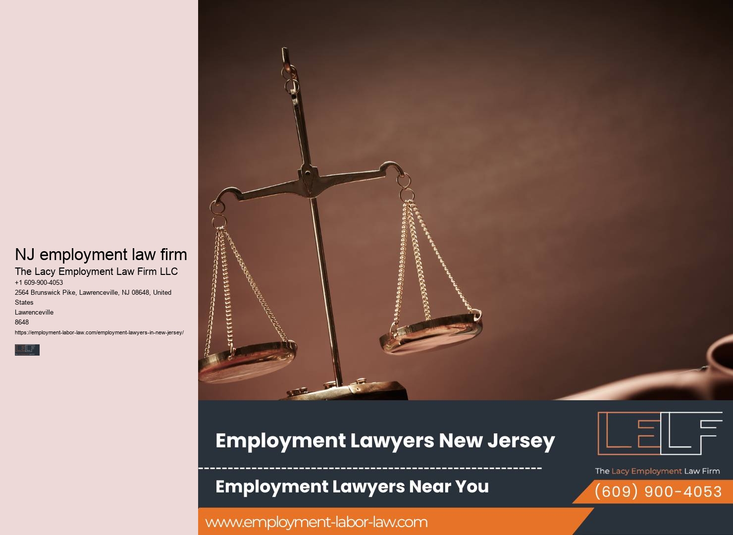 Handle Employment Law Litigation with NJ Legal Experts