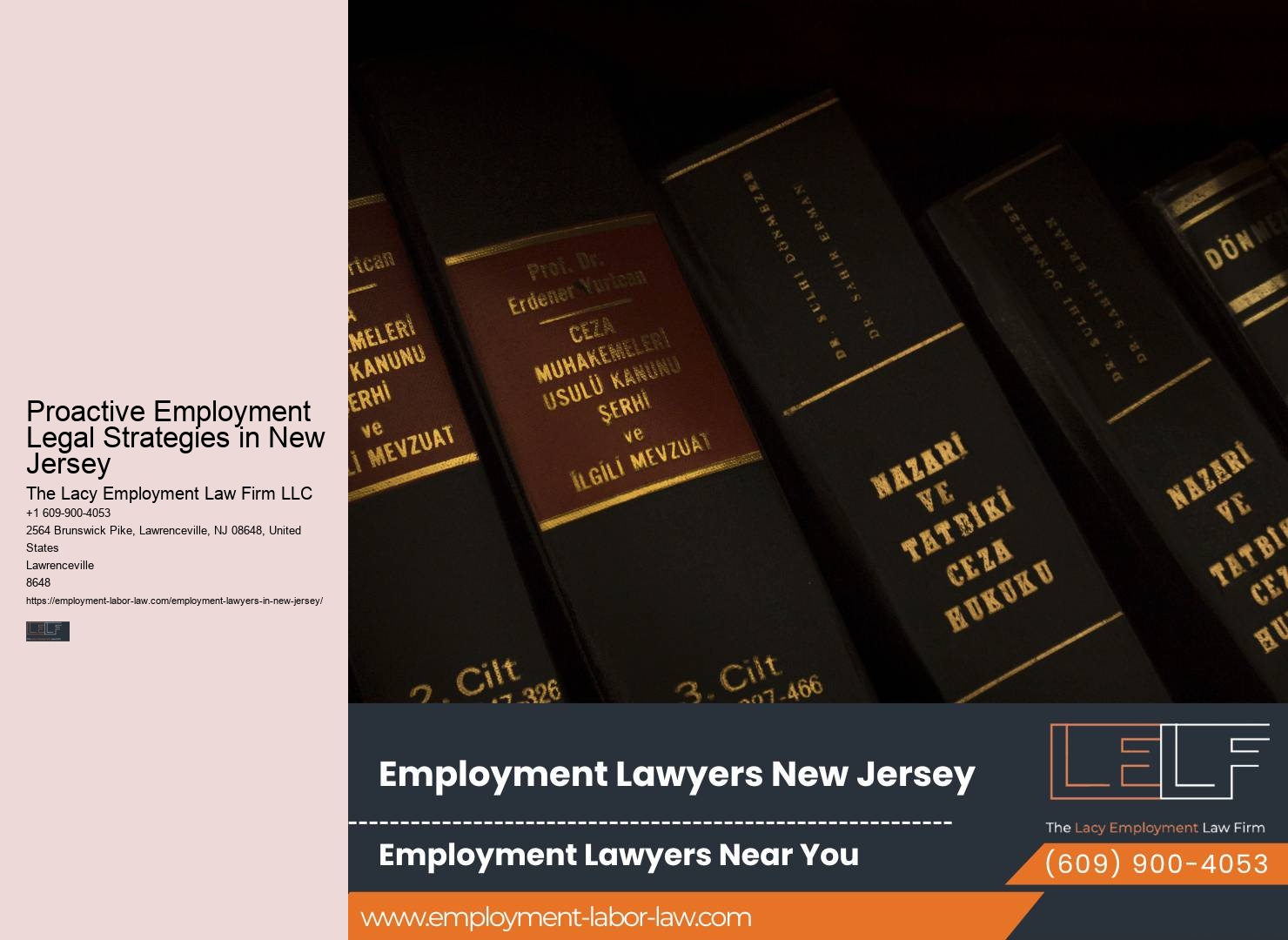 Experienced Employment Law Advocates in NJ