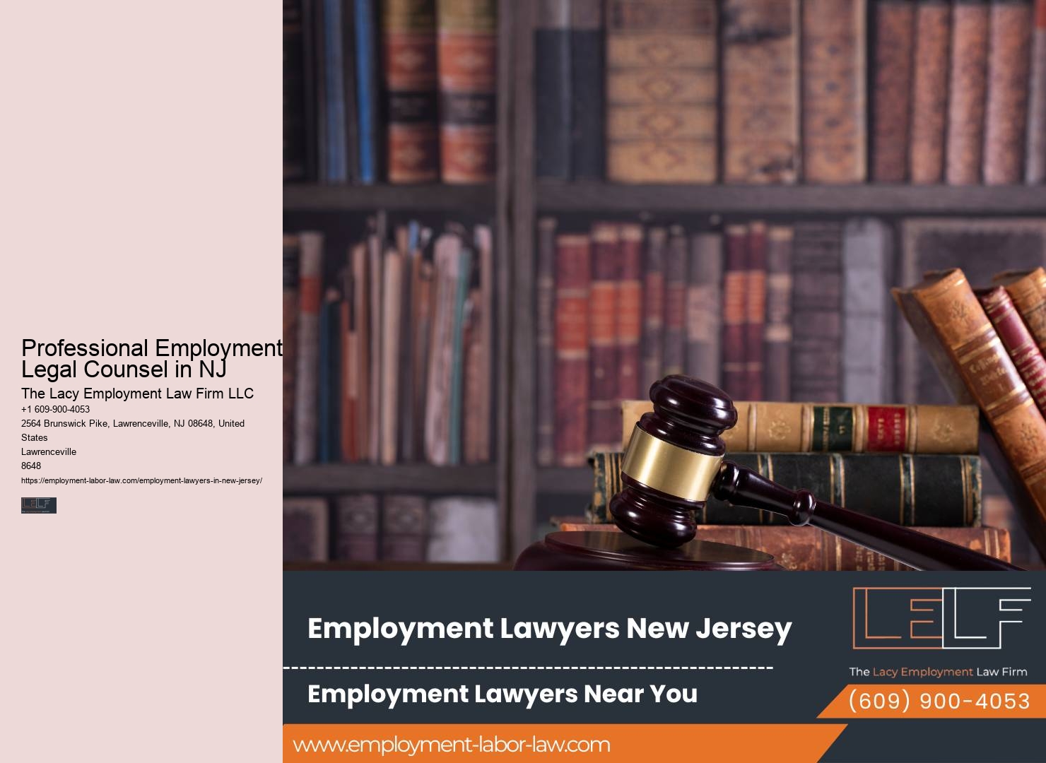 Employment law firms in NJ