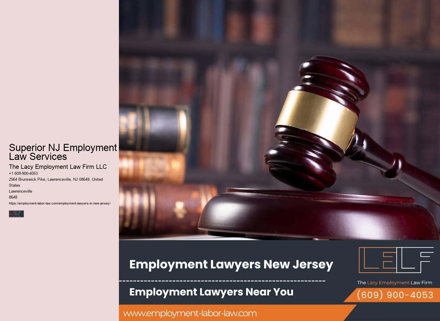 Skilled NJ Employment Lawyers