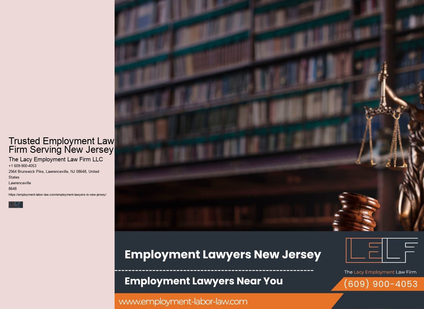 Employment Lawyers in New Jersey