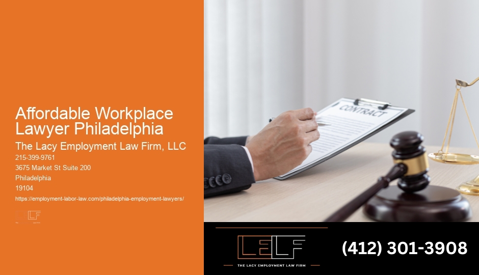 Philadelphia Employment Legal Counsel