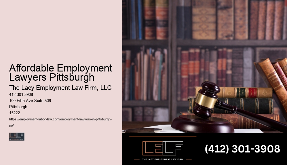 Experienced Employment Attorney Affordable Employment Lawyers Pittsburgh