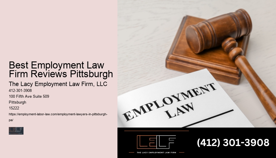 Best Employment Law Firm Reviews Pittsburgh Employment Law Consultation Near Me