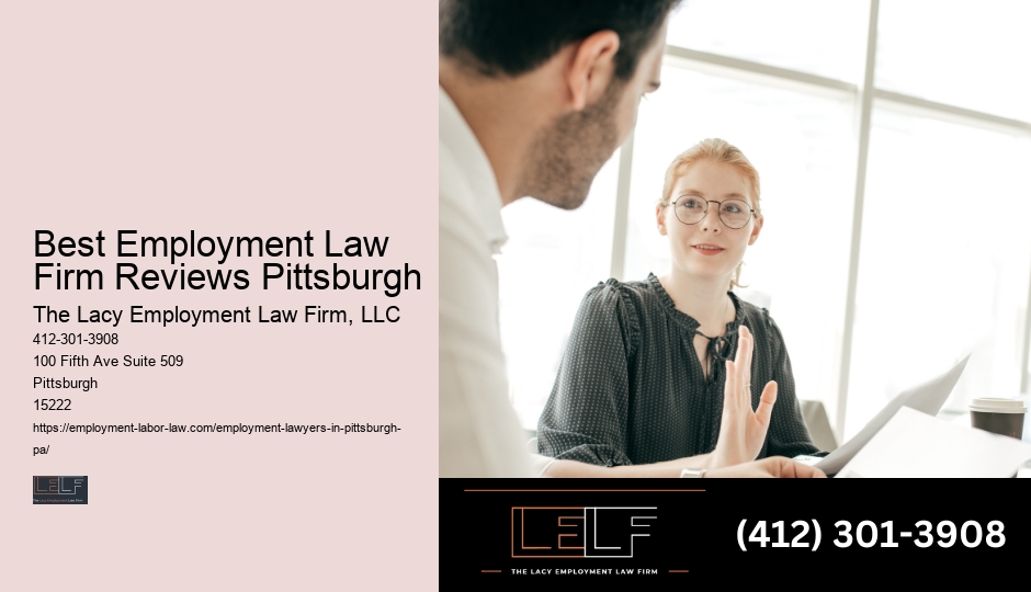 Best Employment Law Firm Reviews Pittsburgh Employee Rights Advocate