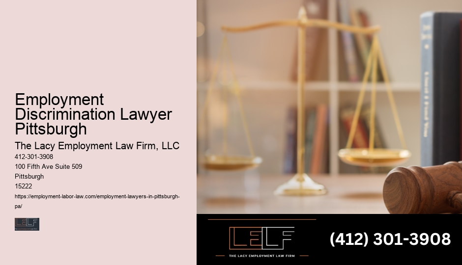 Employment Discrimination Lawyer Pittsburgh employment law litigation lawyer
