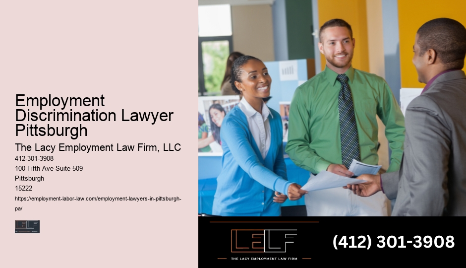 Employment Discrimination Lawyer Pittsburgh Workplace Legal Assistance