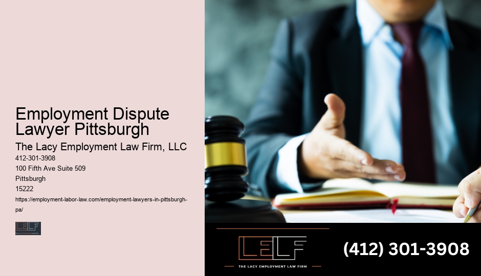 Employment Dispute Lawyer Pittsburgh Job Discrimination Attorney