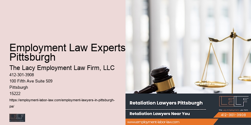 Employment Law Experts Pittsburgh Wrongful Termination Law Firm
