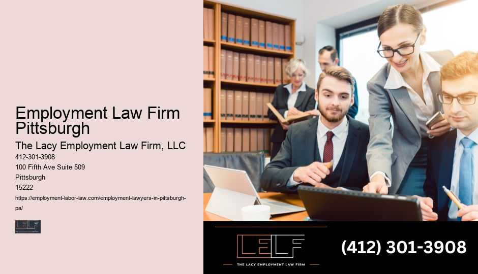 Affordable Employment Law Firm Pittsburgh employment law services