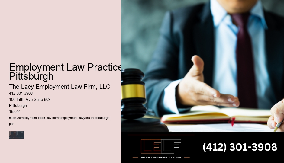 Employment Law Practice Pittsburgh employment law firm arbitration
