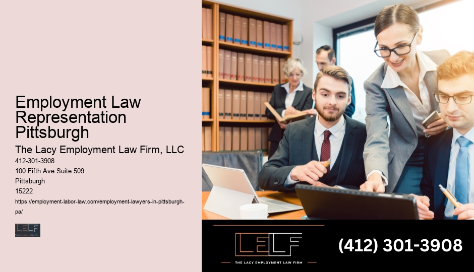 Employment Law Representation Pittsburgh employment law firm counsel
