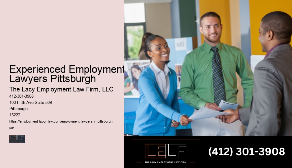Experienced Employment Lawyers Pittsburgh employment law firm advice