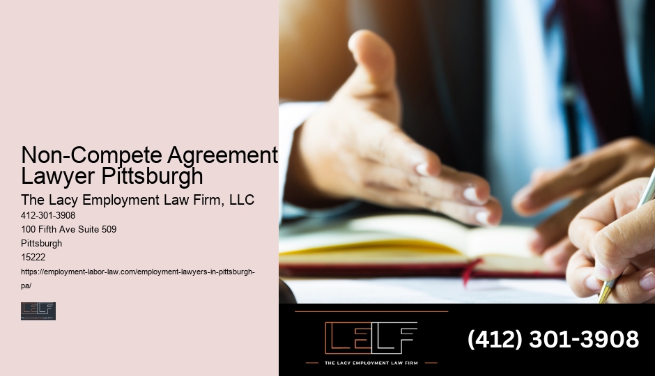Non-Compete Agreement Lawyer Pittsburgh EEOC Lawyer