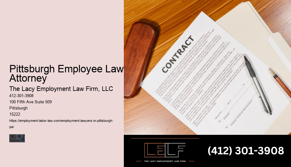 Experienced Employment Attorney Pittsburgh Employee Law Attorney