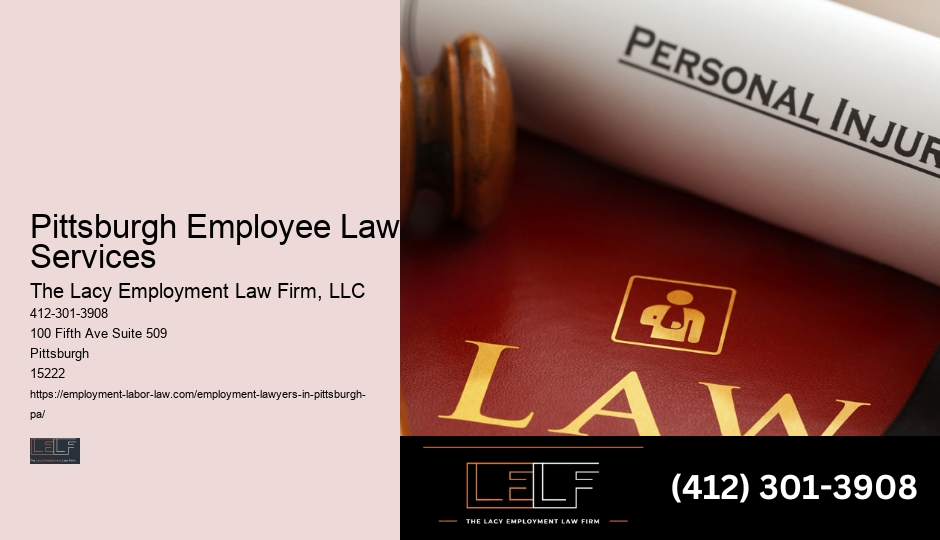 Pittsburgh Employee Law Services Discrimination Lawyer
