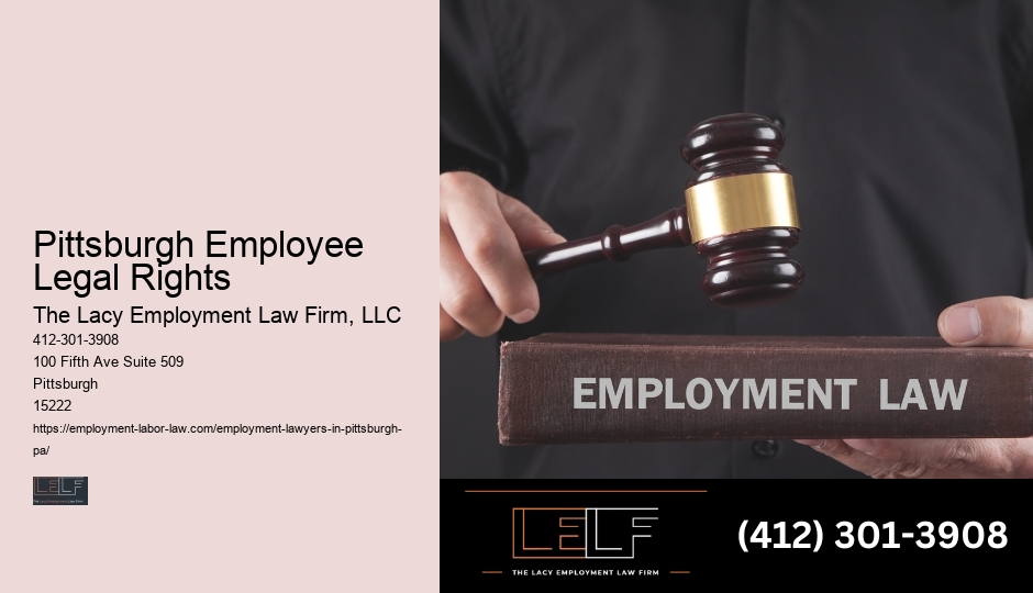 Pittsburgh Employee Legal Rights Employment Law Services