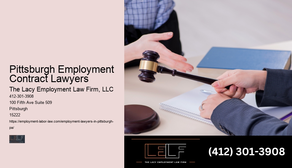 Pittsburgh Employment Contract Lawyers Employment Discrimination Lawyer