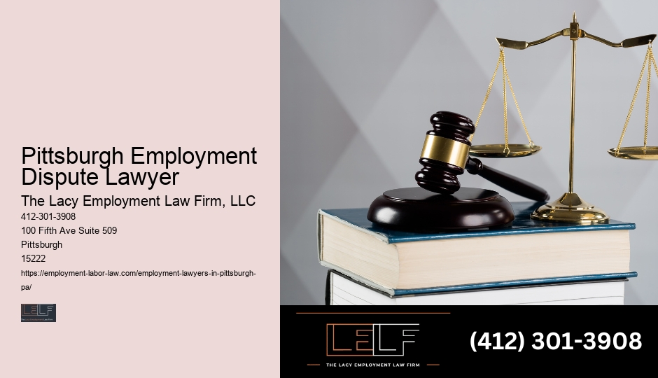 Pittsburgh Employment Dispute Lawyer Employment Issues Lawyer